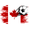 Canada Flag Football used