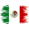 Drapeau mexicain utilisé