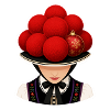 Fille bavaroise avec Bollenhut. 3