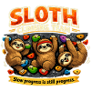 Sloth Climbing Team – Comic Bouldering Design