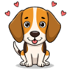 Cute Little Beagle (Comic)