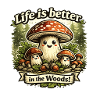 Leben ist besser im Wald