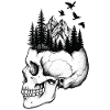 Skull Mountain Landschaft