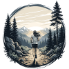 Female Trail Runner