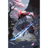 Samurai-Dämon Sakura – Oni-Skeletttempel Japan