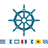 Captain Sailing Yacht Boat Maritime Motif