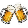 Toast beer moment