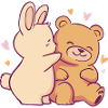 T-shirt Bunny Bear