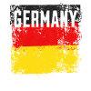 Germany Grunge Flag