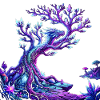 Magic Crystal Dragon Tree
