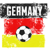 Germany Football Flag Ball