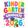 Kindergarten Graduate 2026 Class Grad