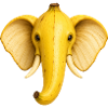Banana Elephant | Creative animal motif