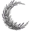 Lavender Wreath Sketch