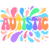 Rainbow Autistic Pride