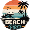Beach Vibes Sunset Paradise