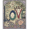 Whimsical Love Floral Frame