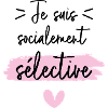 Sélective Pink Script