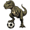T-Rex Football Striker