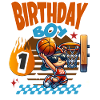 1st Birthday Basketball Gift