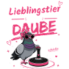 Stockschießen Taube witziger Spruch 