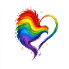 Regenbogen_Design_Heart