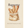 Baguette Weil Glück Knusprig Sein Darf