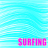 Sommer-Surfwellen