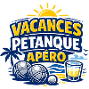 Vacances Pétanque Apéro Humour Été