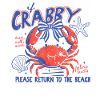 Tee retour de Crabby Beach