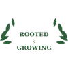 Rooted & Growing Design with Leaves