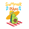 Summer vibes with avocado