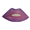 Purple Lips Drawing - Glamour Pop Art