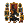 Proud Dachshund Portrait Collage