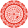 Red Tribal Flower