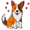 Cute Border Collie (comic)