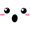 "Wow" Kawaiigesicht 
