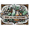 J’ai toutes les solutions – conception chimique