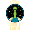 Alien landet auf Erden