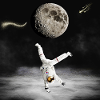 Lunar Leap Astronaut Dance
