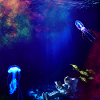 Astronauta sottomarino Neon