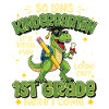So Long Kindergarten 1st Grade Dinosaur