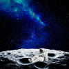 Moonbound Astronaut At Rest