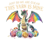 Dragon and Yarn Knitting Crochet