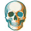 Retro Pop Skull