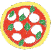 Fresh Basil Pizza Art