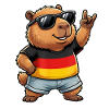 Germany Capybara Rocker Fan