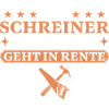 Schreiner im Ruhestand Handwerker Abschied