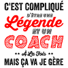 Légende et Coach sur Gourdes