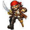 Pirate à l’épée